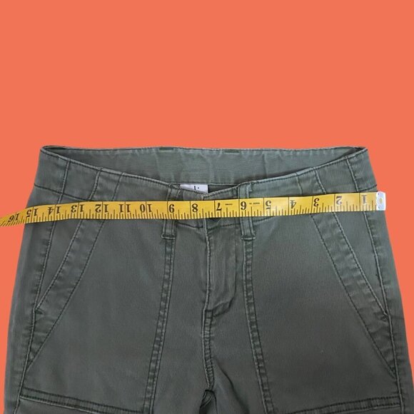 🌿 Cabi Olive Utility Slim Pants | Size 4 | Soft Stretch Fit - Picture 5 of 8